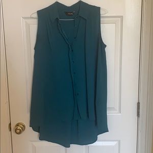 Teal blouse
